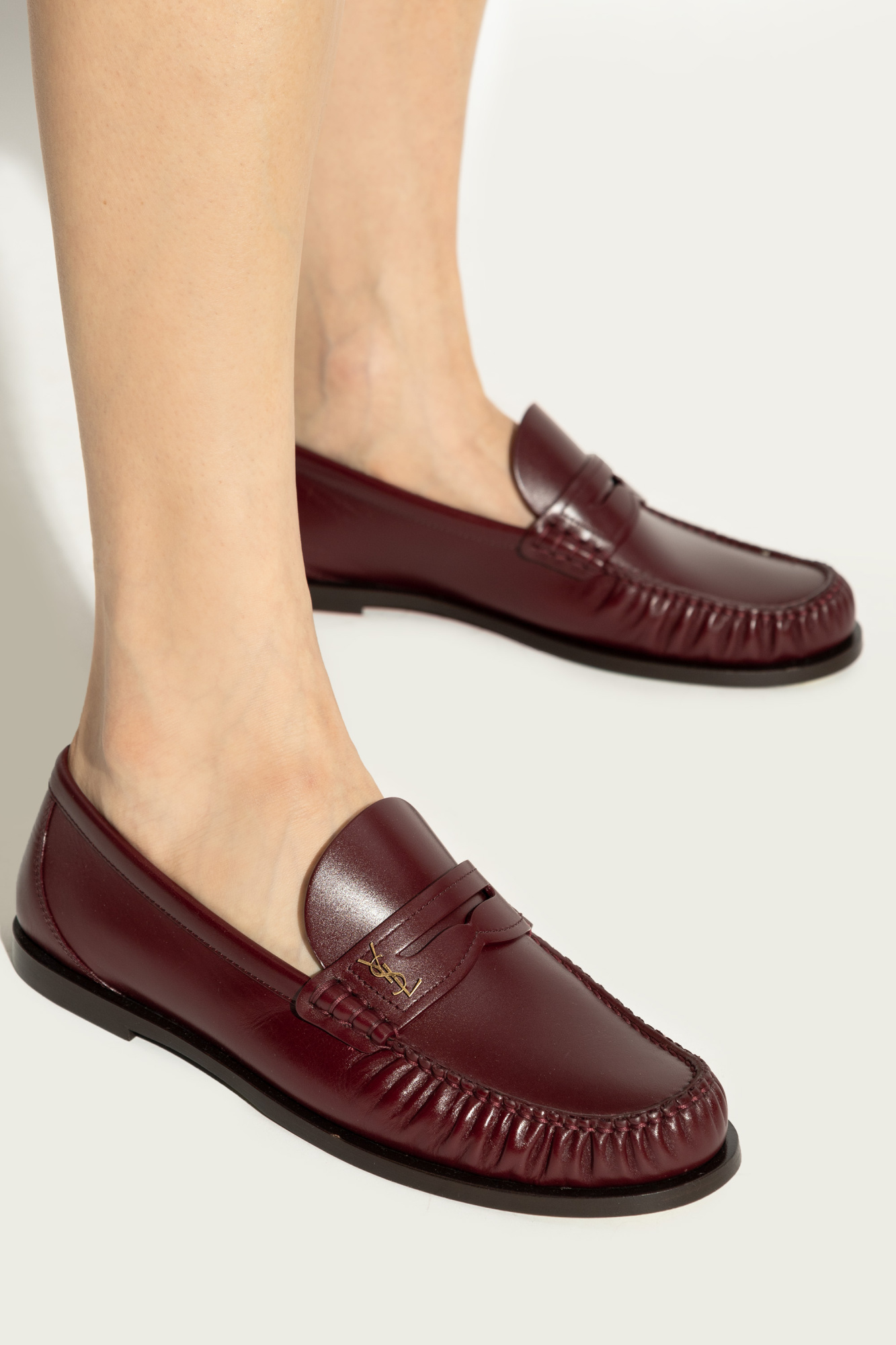 ローファー・オックスフォード SAINT LAURENT Women Laced up Shoes 8118321 820648 AAELH 1001 Saint Laurent 'Laurent' loafers shoes | Women's Shoes | Vitkac